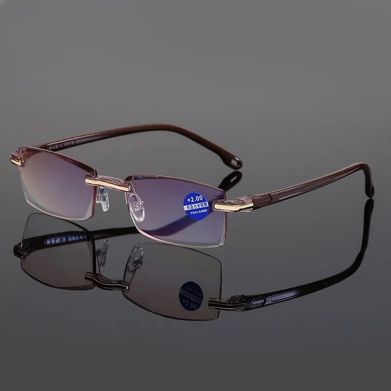 Davy | High Hardness Anti-Blue Progressive Distance and Near Range Dual-Use Reading Glasses
