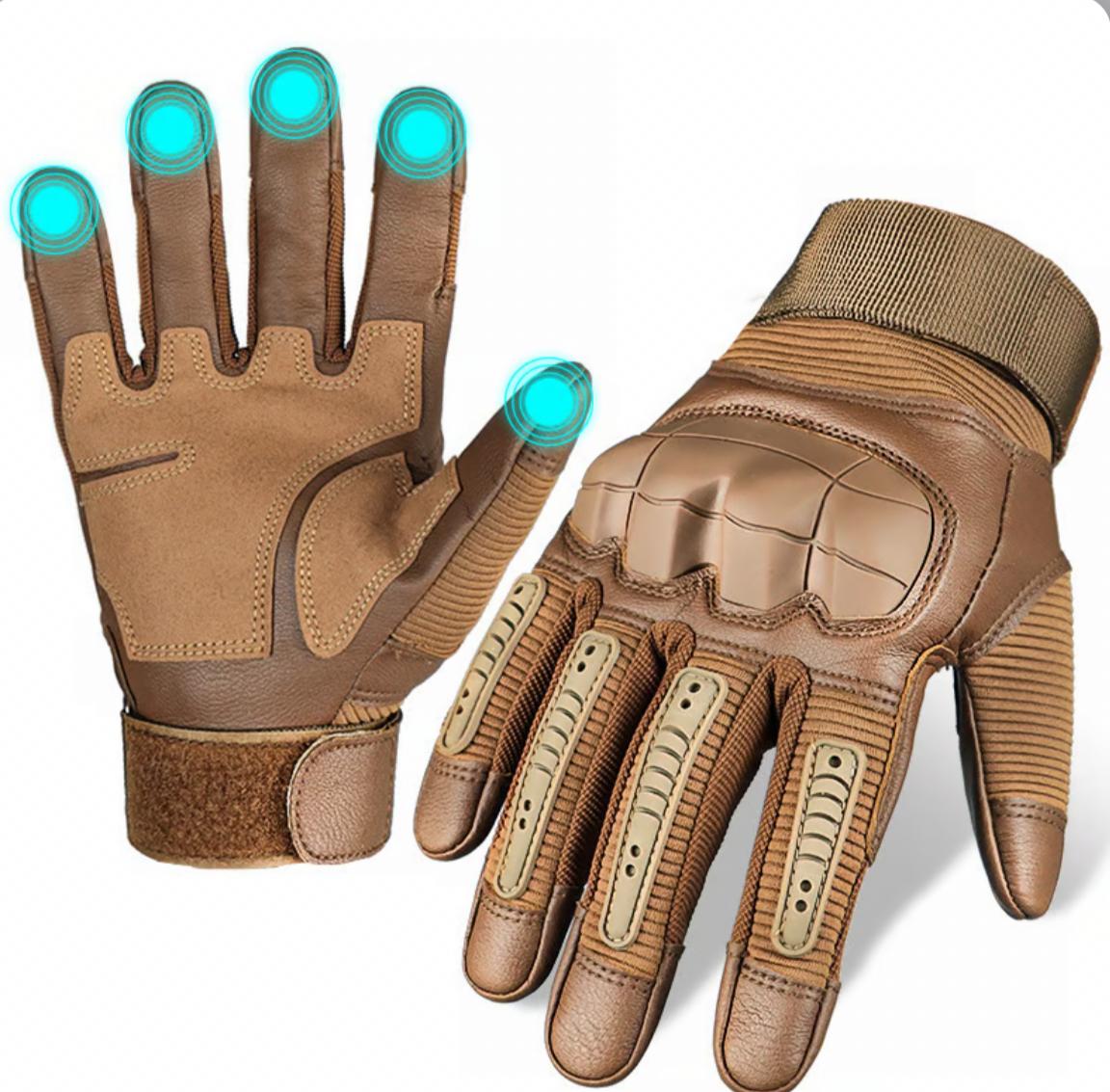 Davy | Indestructible Protective Tactical Full Finger Gloves