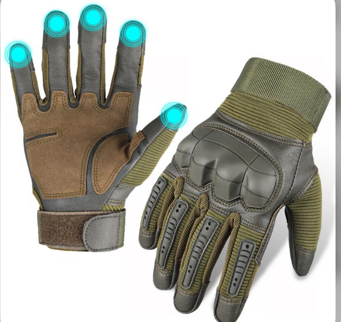 Davy | Indestructible Protective Tactical Full Finger Gloves