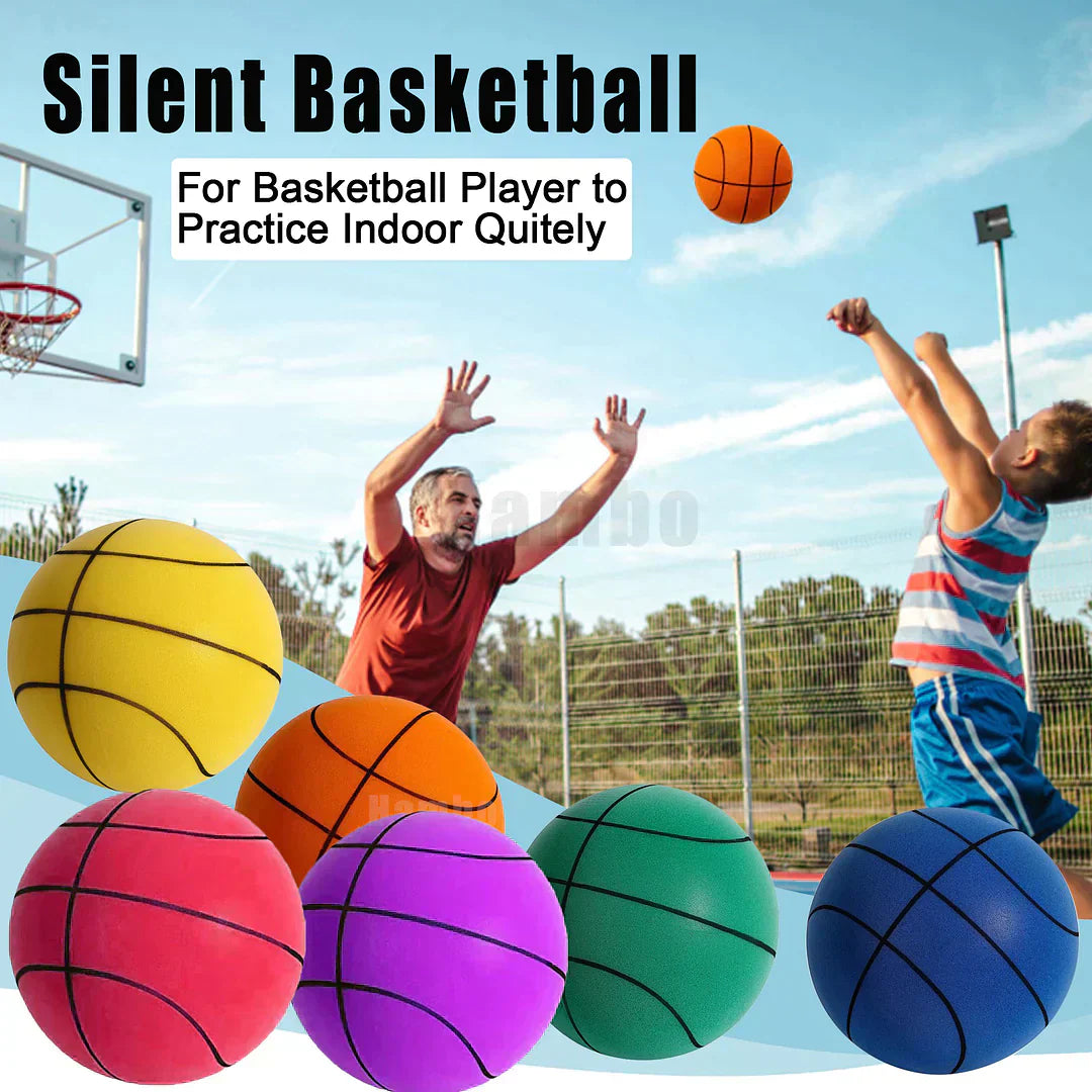 Davy | Indoor Silent Foam Basketball for Practice