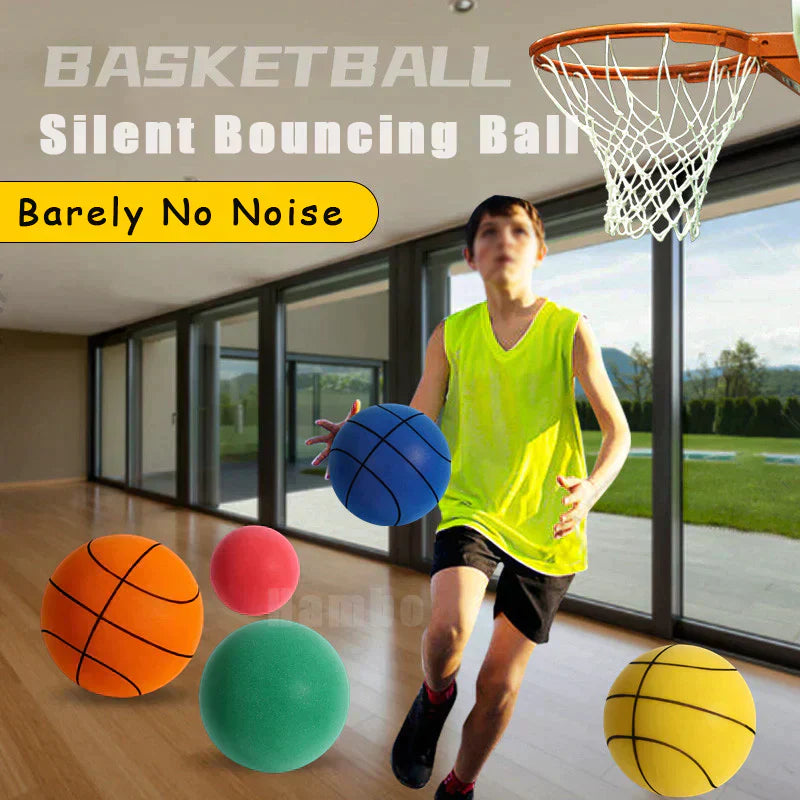 Davy | Indoor Silent Foam Basketball for Practice