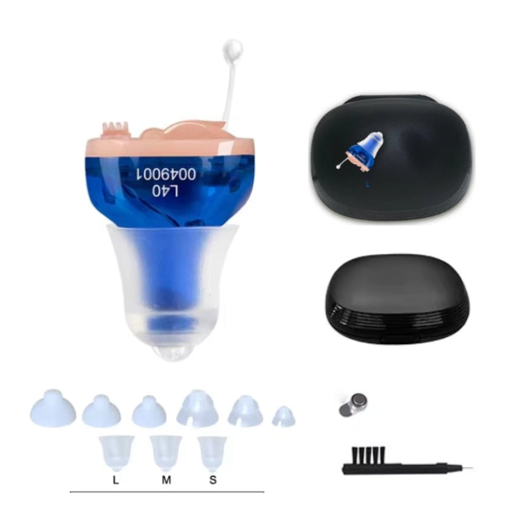 Davy | Invisible Digital Hearing Aid with Noise Reduction