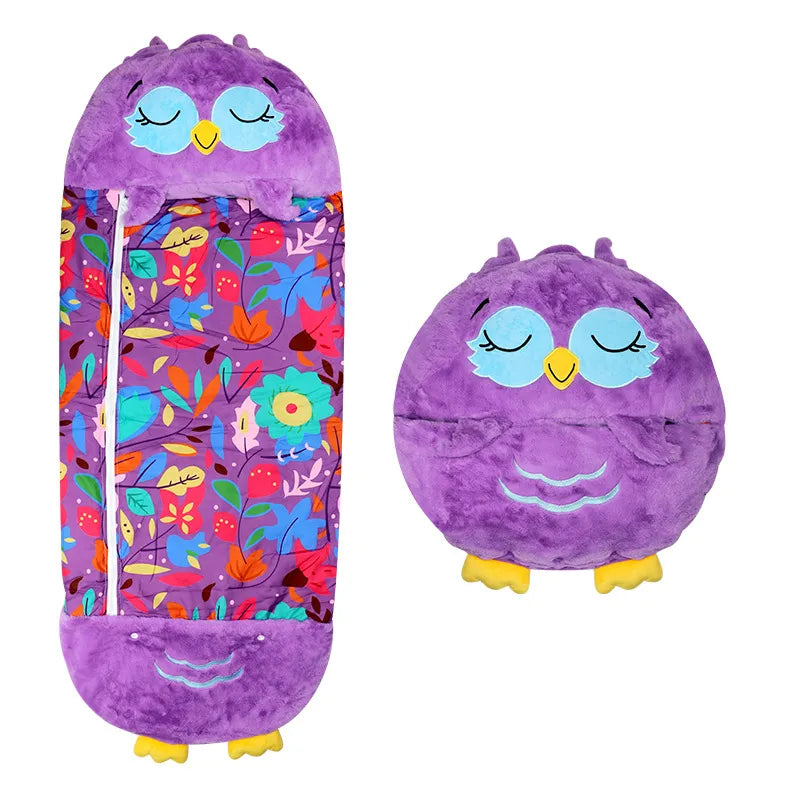Davy | Kids Sleep Sack & Plush Toy Combo - Animal Design