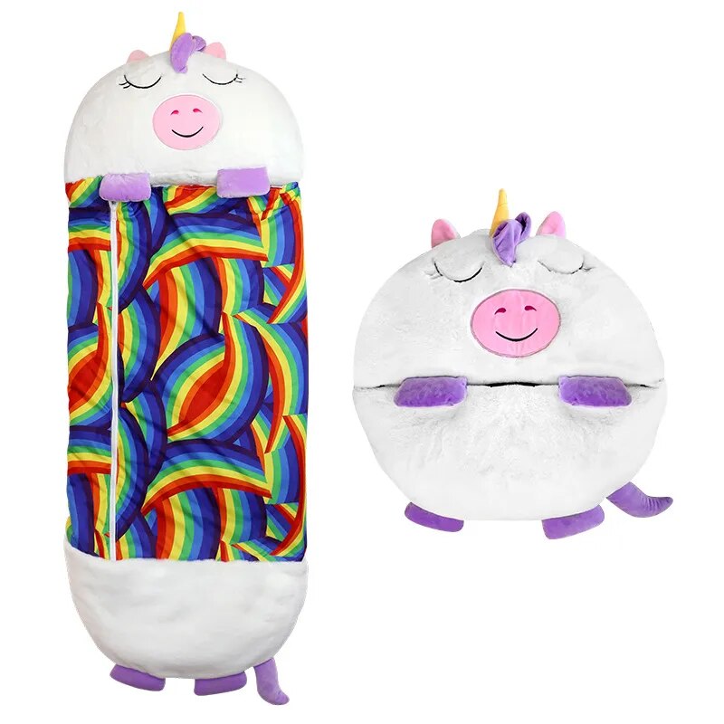 Davy | Kids Sleep Sack & Plush Toy Combo - Animal Design