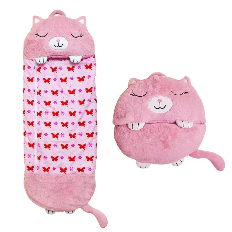Davy | Kids' Sleeping Bag Plush Toy - Fun Character Design