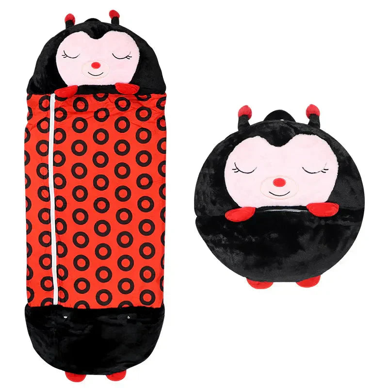 Davy | Kids Sleeping Bag Plush Toy with Fun Character Design