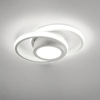 Davy | Lámpara de techo LED con diseño de doble anillo
