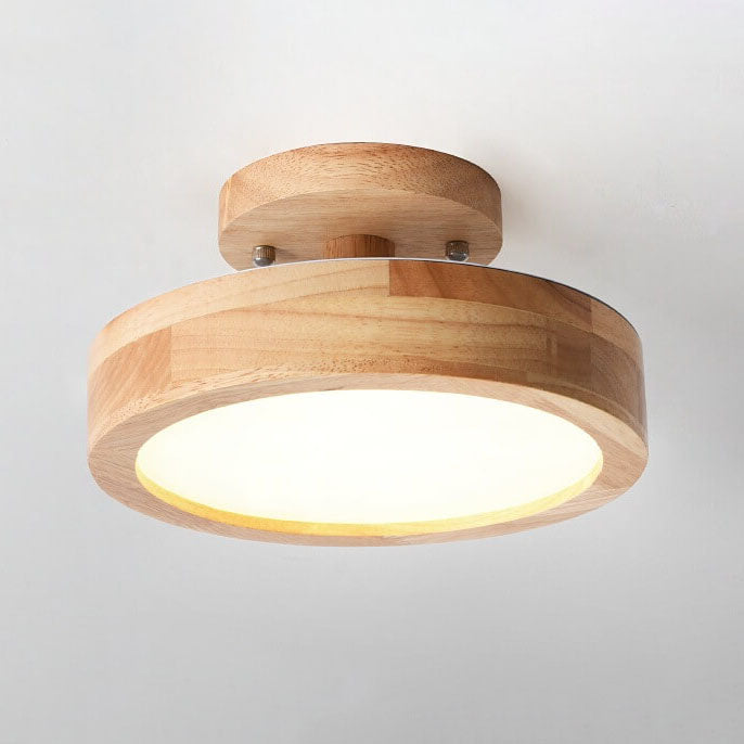Davy LED Round Ceiling Lamp | Nordic Design | Semi-Flush Mounting | Economic Indoor Lighting
