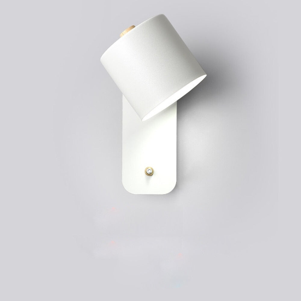 Davy | LED Wall Light with Switch | Modern Metal Design