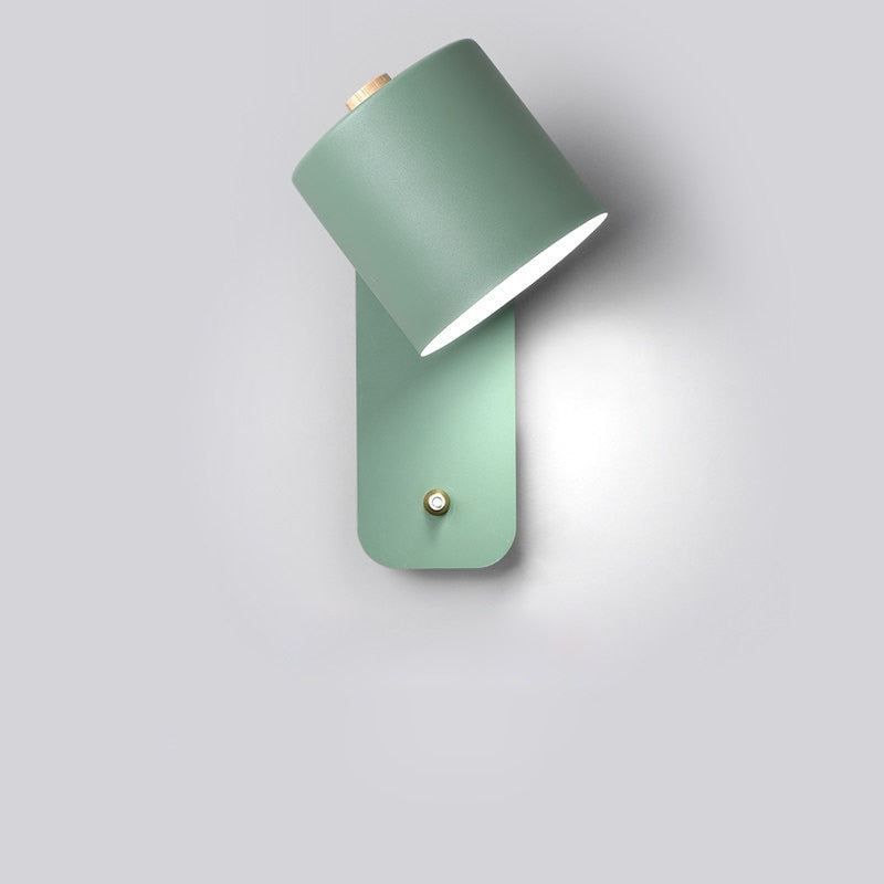 Davy | LED Wall Light with Switch | Modern Metal Design