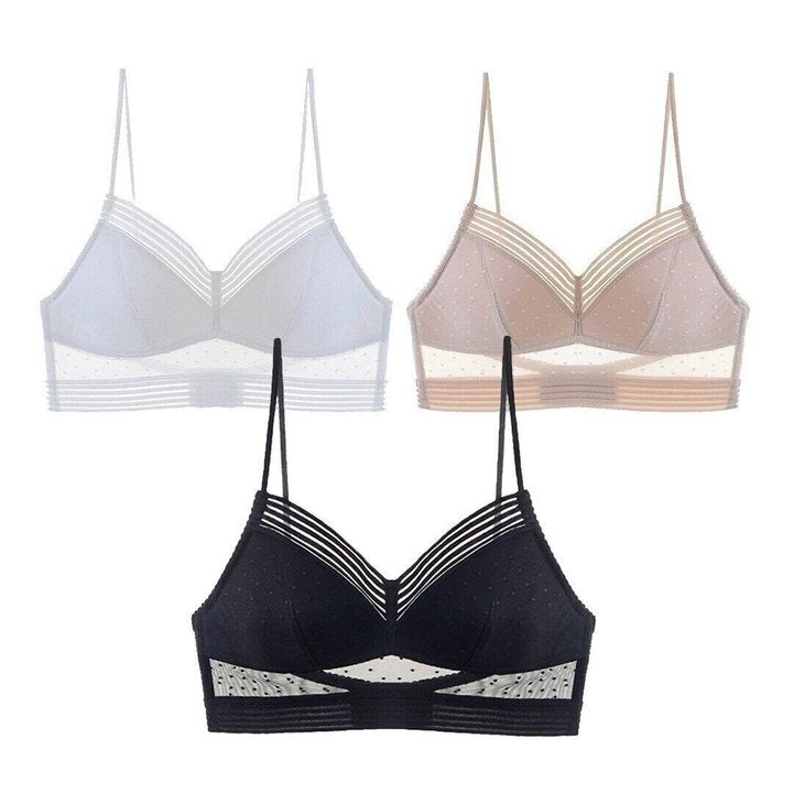 Davy | LOW BACK WIRELESS LIFTING LACE BRA