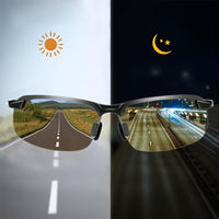 Davy | Lunettes de soleil photochromiques Luminexx | Auto-teintantes & stylées | Pour jour & nuit | Protection élégante tout-terrain