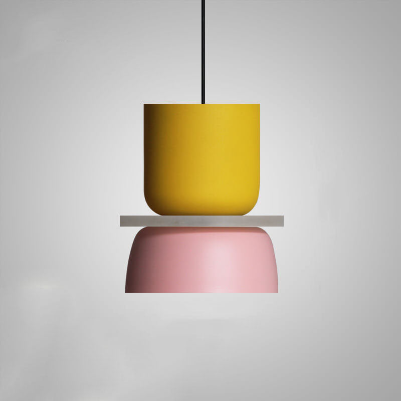 Davy | Macaron LED Pendant Light | Scandinavian Color Design