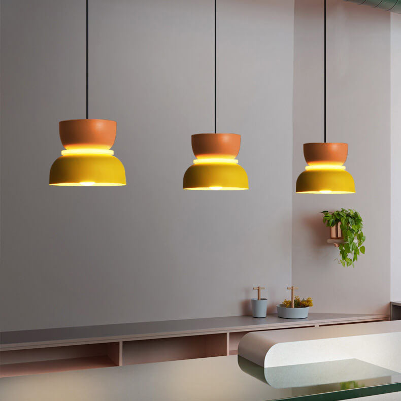 Davy | Macaron LED Pendant Light | Scandinavian Color Design