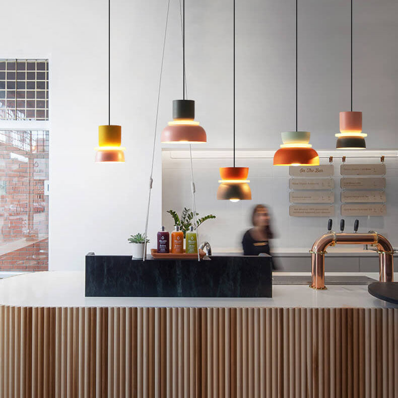Davy | Macaron LED Pendant Light | Scandinavian Color Design