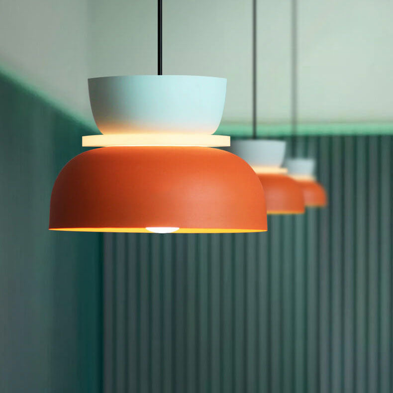 Davy | Macaron LED Pendant Light | Scandinavian Color Design