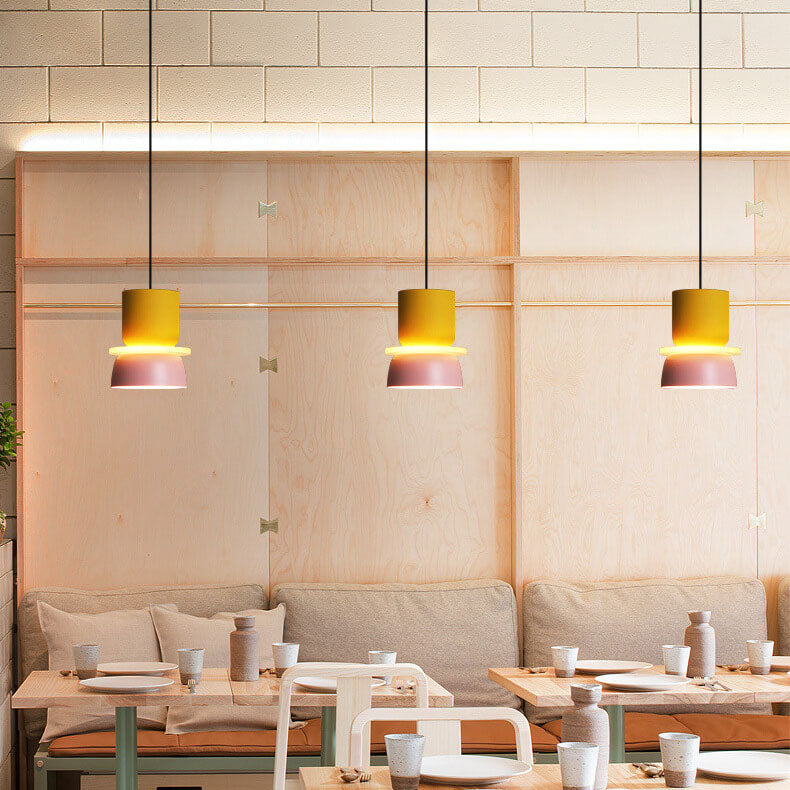 Davy | Macaron LED Pendant Light | Scandinavian Color Design
