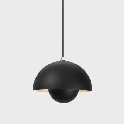 Davy | Macaron Pendant Light Hemisphere | Nordic Dome Design