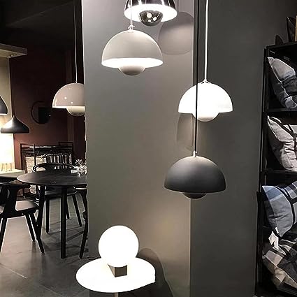 Davy | Macaron Pendant Light Hemisphere | Nordic Dome Design