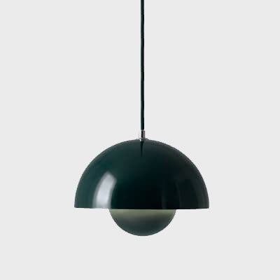 Davy | Macaron Pendant Light Hemisphere | Nordic Dome Design