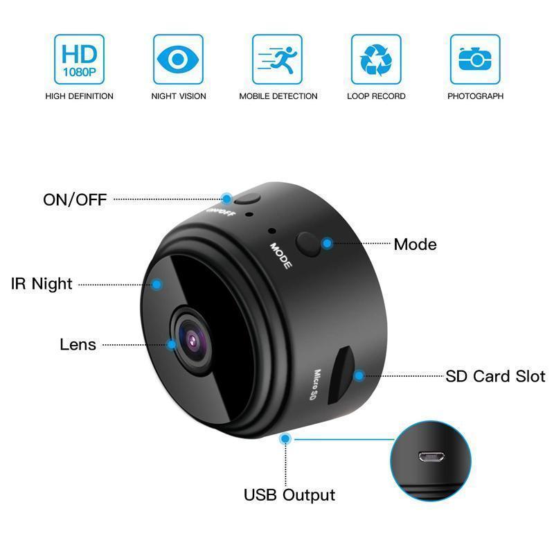Davy | Magnetic WiFi Mini Camera