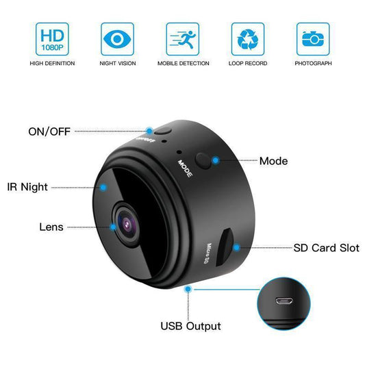 Davy | Magnetic WiFi Mini Camera