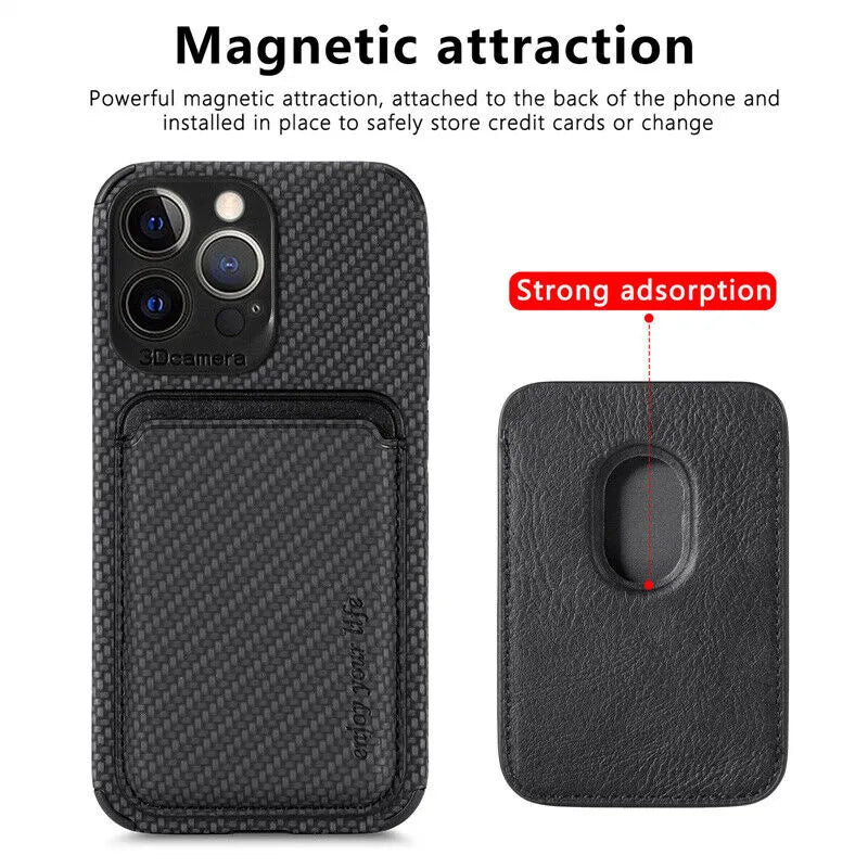 Davy | MagSafe Wallet Case | iPhone Magnetic Card Holder | Slim Design
