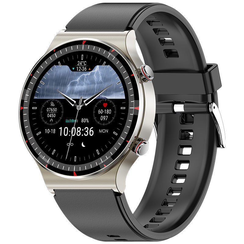 Davy | Medical EKG Smartwatch | CFDA Certified | 512Hz High-Precision Biosensor | SpO2 & Heart Rate Monitoring | AI-Based Breathing Analysis | IP67 Waterproof