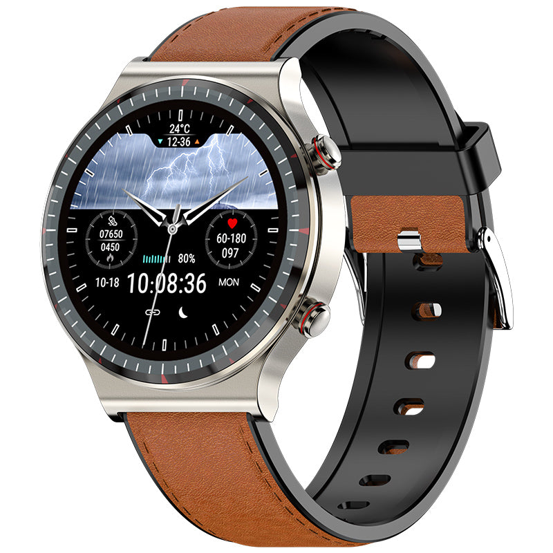 Davy | Medical EKG Smartwatch | CFDA Certified | 512Hz High-Precision Biosensor | SpO2 & Heart Rate Monitoring | AI-Based Breathing Analysis | IP67 Waterproof