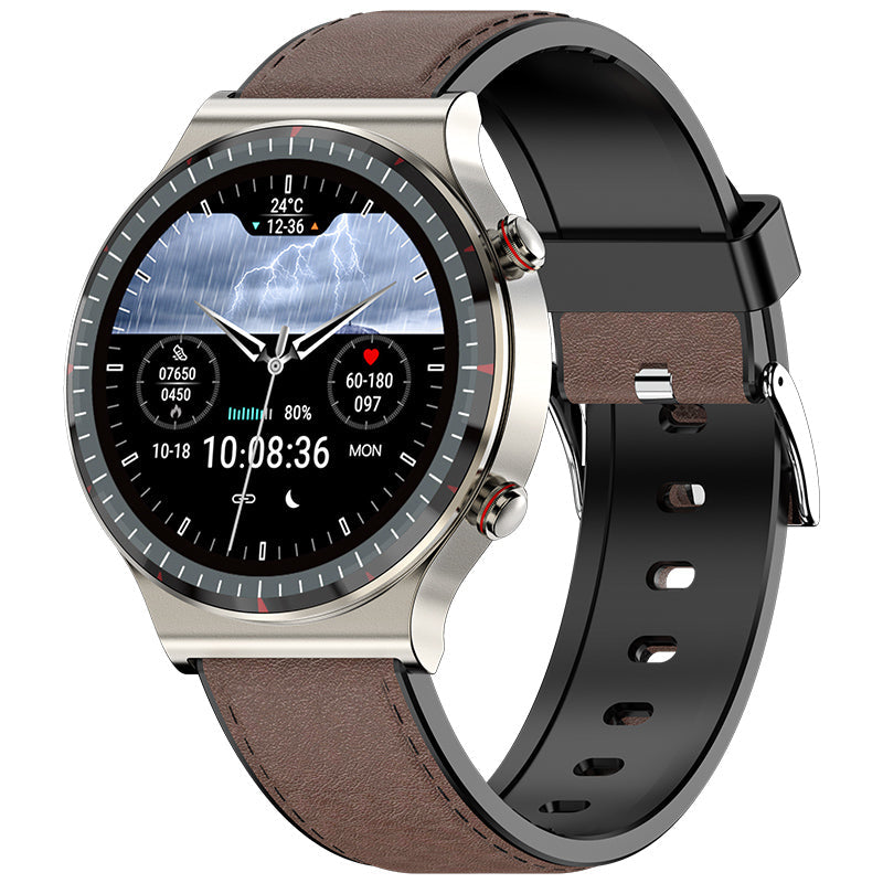 Davy | Medical EKG Smartwatch | CFDA Certified | 512Hz High-Precision Biosensor | SpO2 & Heart Rate Monitoring | AI-Based Breathing Analysis | IP67 Waterproof