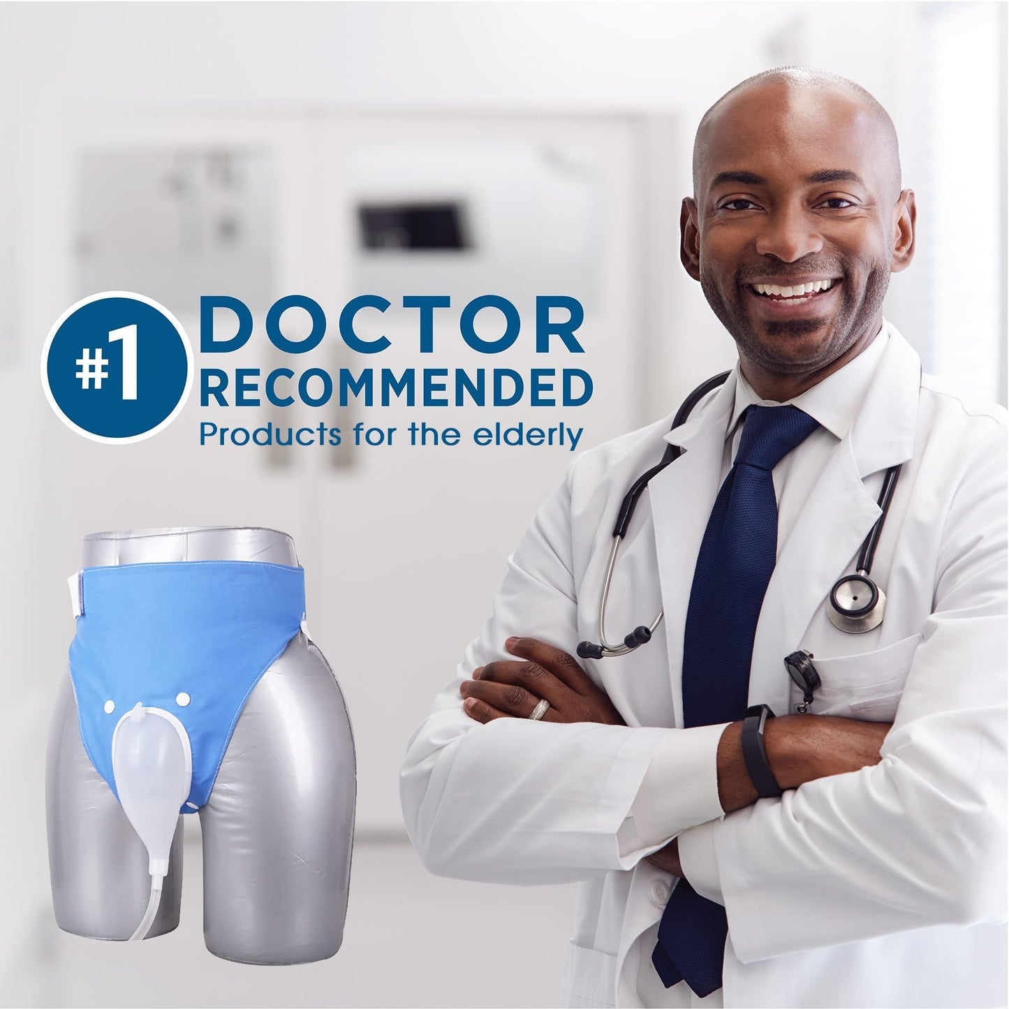Davy | Medical grade portable reusable urine drainage bag