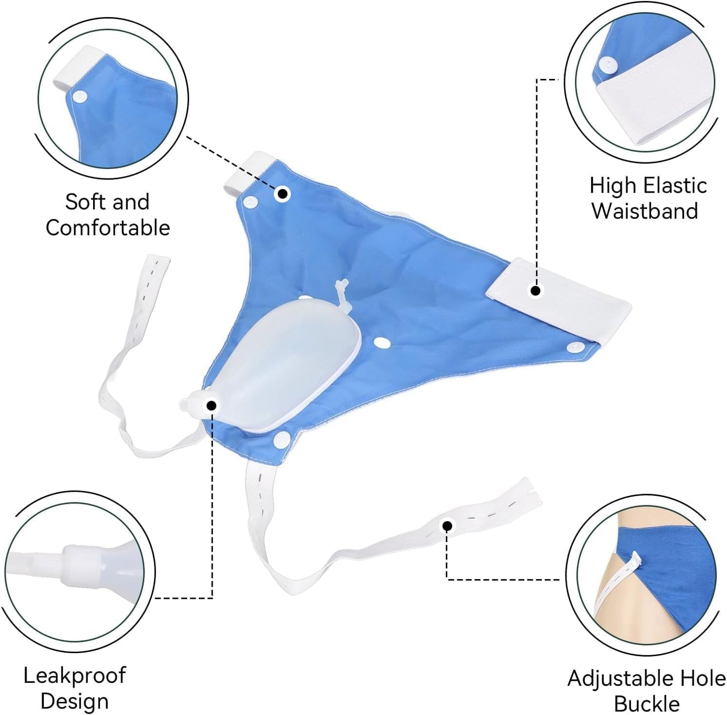 Davy | Medical grade portable reusable urine drainage bag