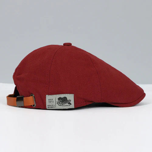 Davy | Men's Adjustable Flat Cap