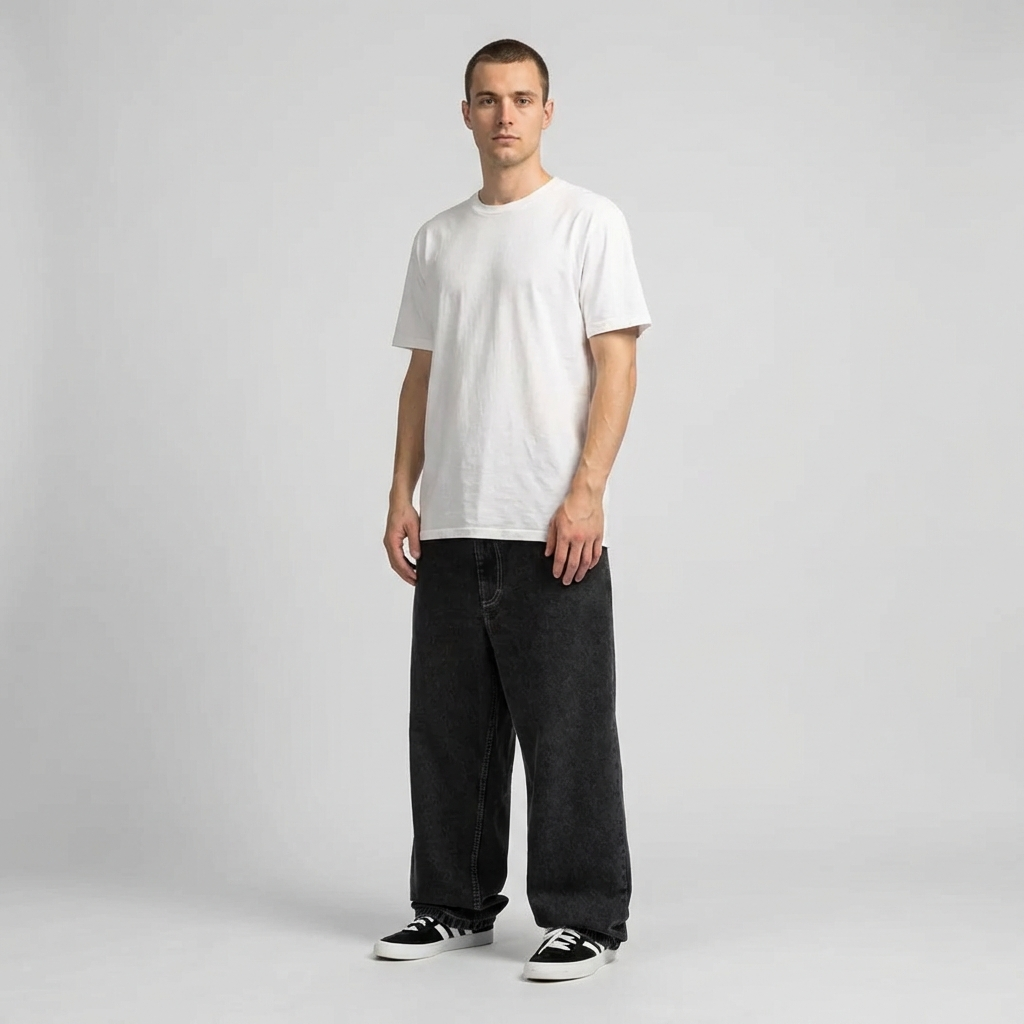 Davy | Men's Baggy Denim Jeans | Loose Fit Skate Style