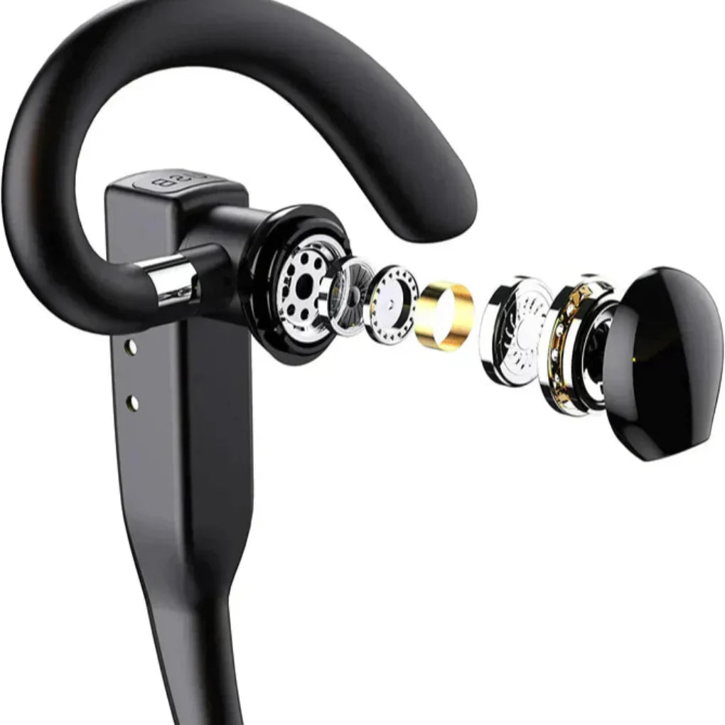 Davy | Men's Bluetooth 5.1 Noise Cancelling Headset with Dual Mics