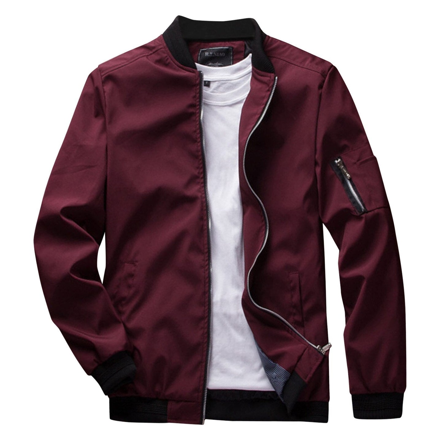 Davy | Men's Bomber Jacket with Zipper Pocket