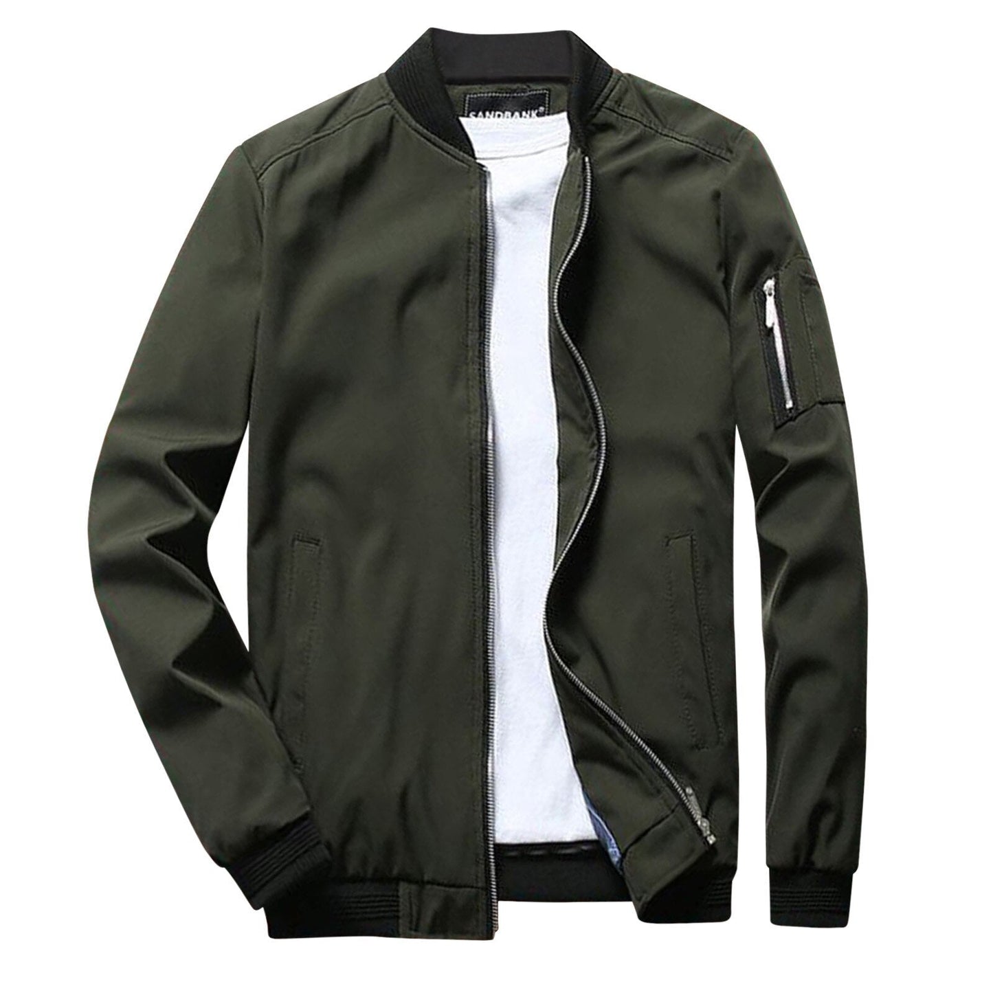 Davy | Men's Bomber Jacket with Zipper Pocket