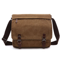 Davy | Sac bandoulière homme en toile avec fermeture à boucle