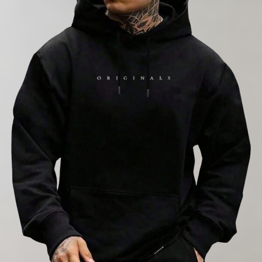 Davy | Men's Casual Hoodie with Drawstring