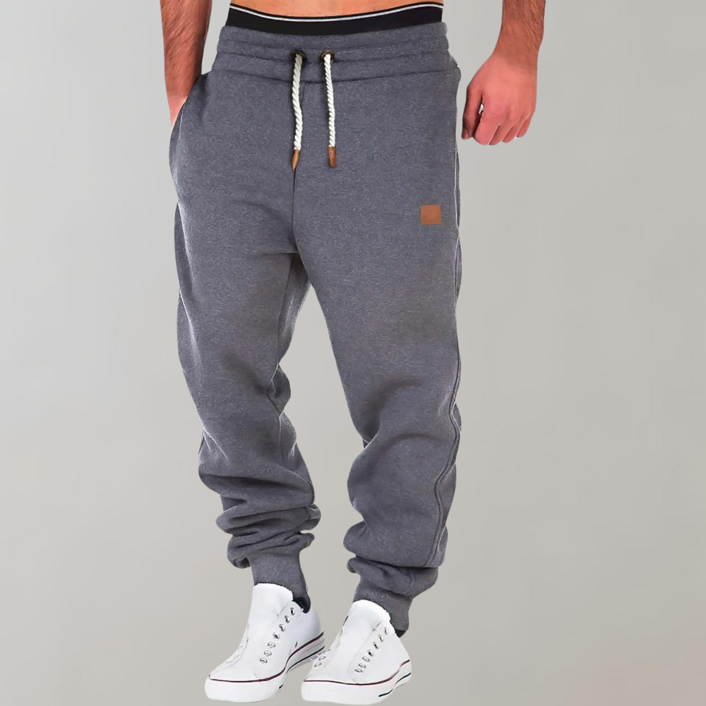 Davy | Men's Casual Joggers with Drawstring Waist