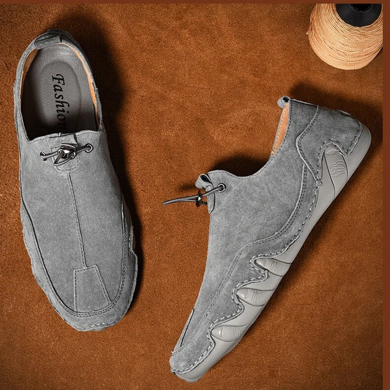 Davy | Men's Casual Slip-On Shoes with Toggle Closure