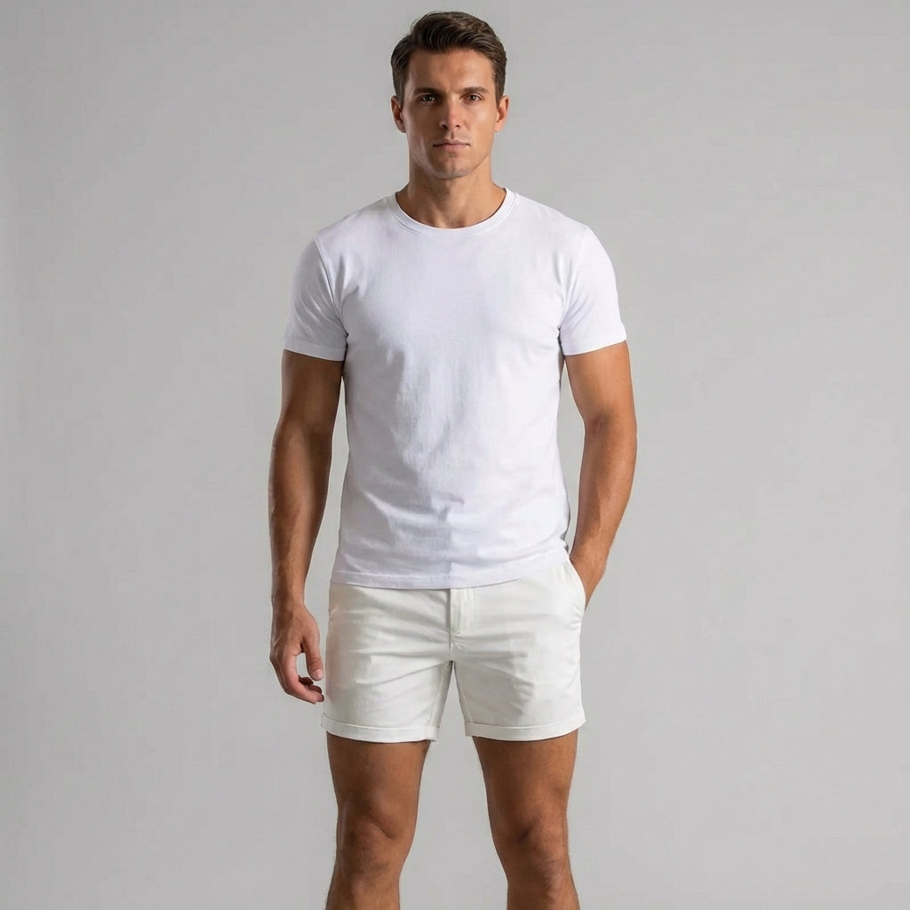 Davy | Men's Chino Shorts - Classic Fit - Summer Essential