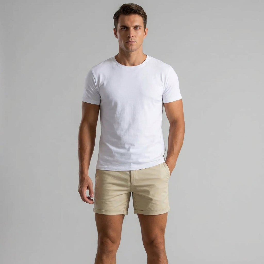 Davy | Men's Chino Shorts - Classic Fit - Summer Essential