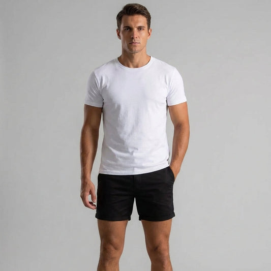 Davy | Men's Chino Shorts - Classic Fit - Summer Essential