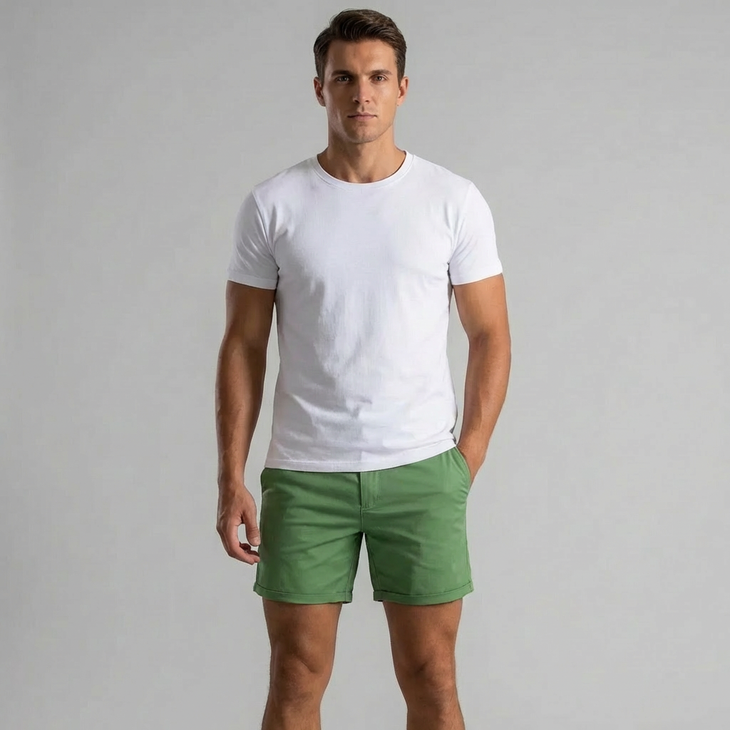 Davy | Men's Chino Shorts - Classic Fit - Summer Essential