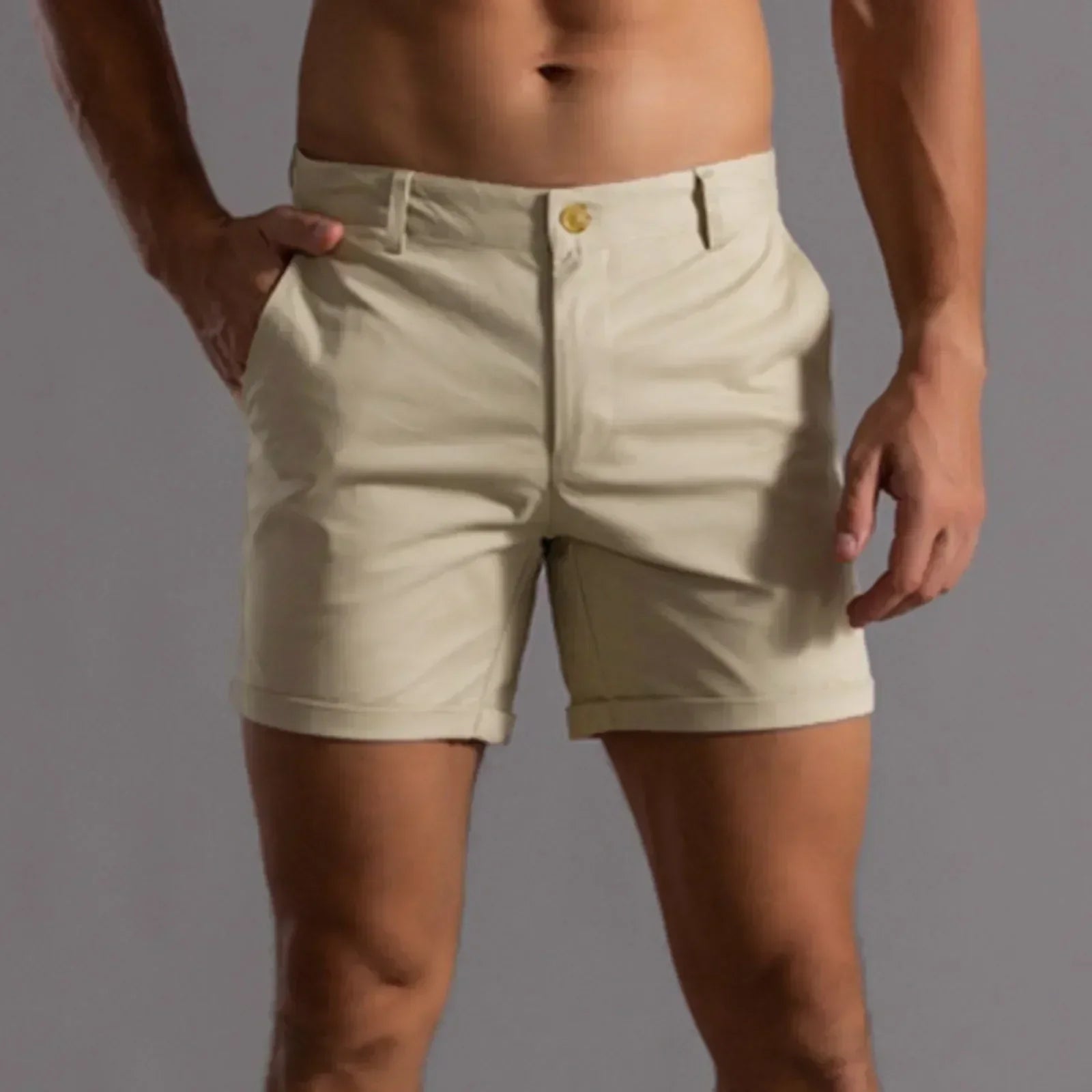 Davy | Men's Chino Shorts - Slim Fit