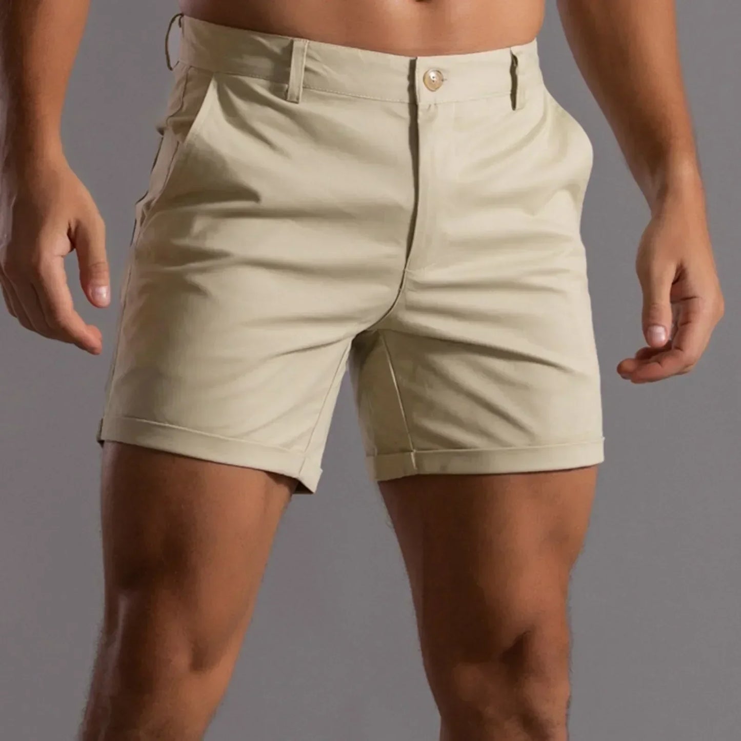 Davy | Men's Chino Shorts - Slim Fit