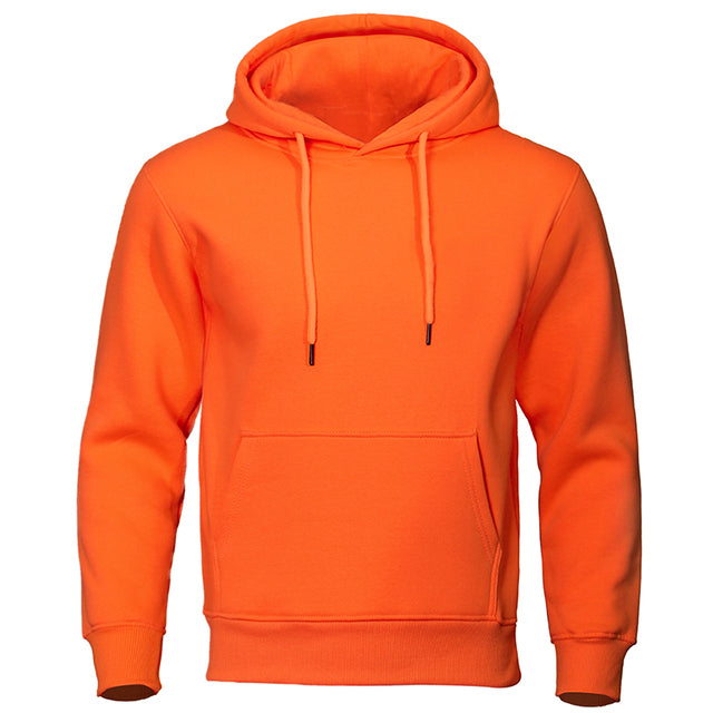 Davy | Men's Classic Fleece Hoodie with Kangaroo Pocket