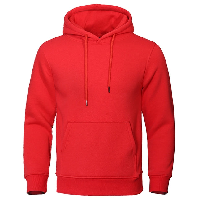 Davy | Men's Classic Fleece Hoodie with Kangaroo Pocket