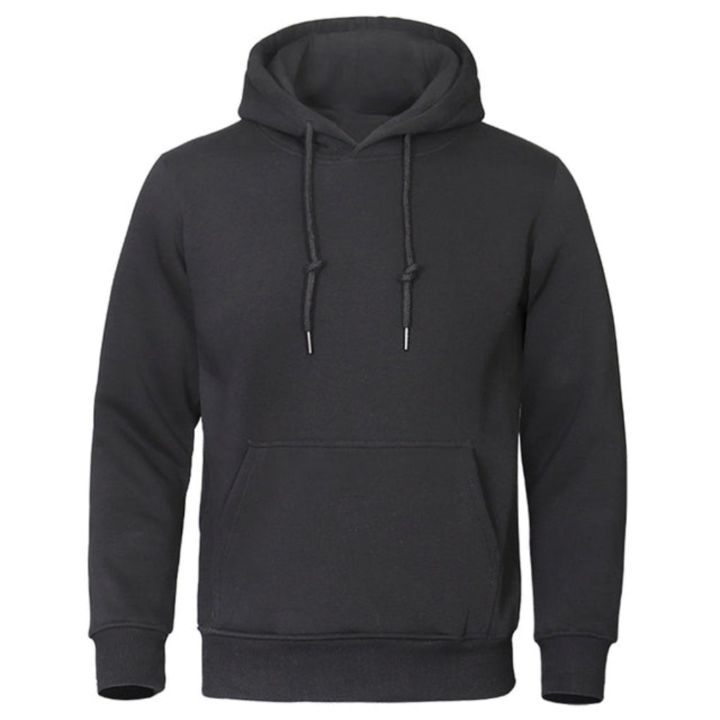 Davy | Men's Classic Fleece Hoodie with Kangaroo Pocket